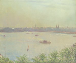 Blick auf den Inneren Alstersee, 1894